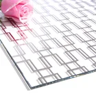 1830*2440mm Sliding Door Silkscreen Decorative Glass,Frosted Glass For Door Panels