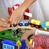 children toys 2018 new style wooden table train track blocks