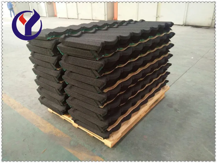 Villa Roofing Design Modern Stone Coated Metal Roofing Sheet Building Material Steel