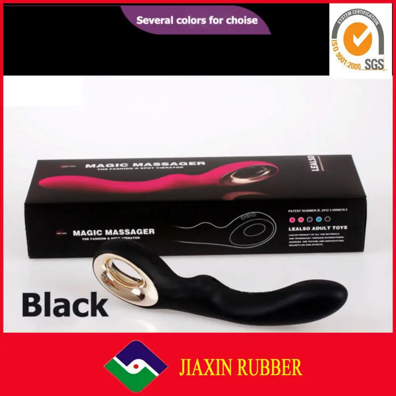 USB Silicone Vibrator Black