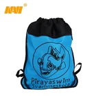 high quality fish two color taobao moana drawstring book bag back pack