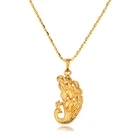 30912 xuping fine jewellery fashion style women brass gold plating animal peacock charms pendant