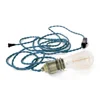 VDE/SAA Twisted Cable Cord Set Vintage Edison Bulb Wire Set