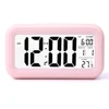 High quality digital desk clocks calendar time display led digital table alarm clock