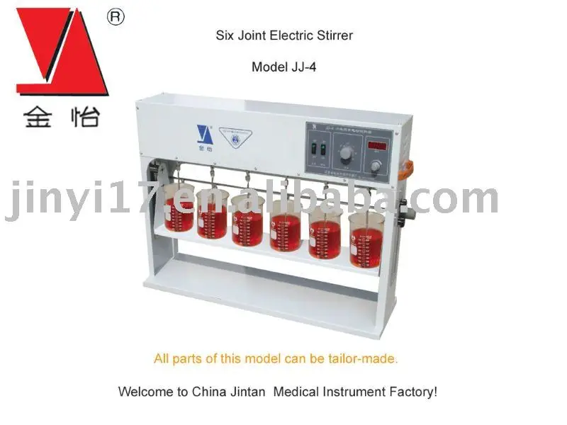 jj-4 six-in-one synchronous electric stirrer/laboratory stirrer