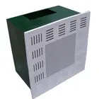 Cleanroom air plenum hepa filter box with diffuser plate