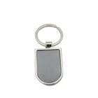 New coming custom style keyring manufacturers metal blank keychain for business gift