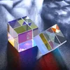 Cross Dichroic Cube Combiner Splitter X cube Optical Prism