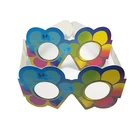 OEM Paper 3d Glasses With Rainbow Lens Paper Spectral Glasses Diffraction Glasses