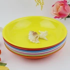 Round Melamine Plate 8inch Solid Color Round Melamine Plate