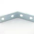 Custom Zinc plating carbon steel 4-hole 135 degree spring angle bracket