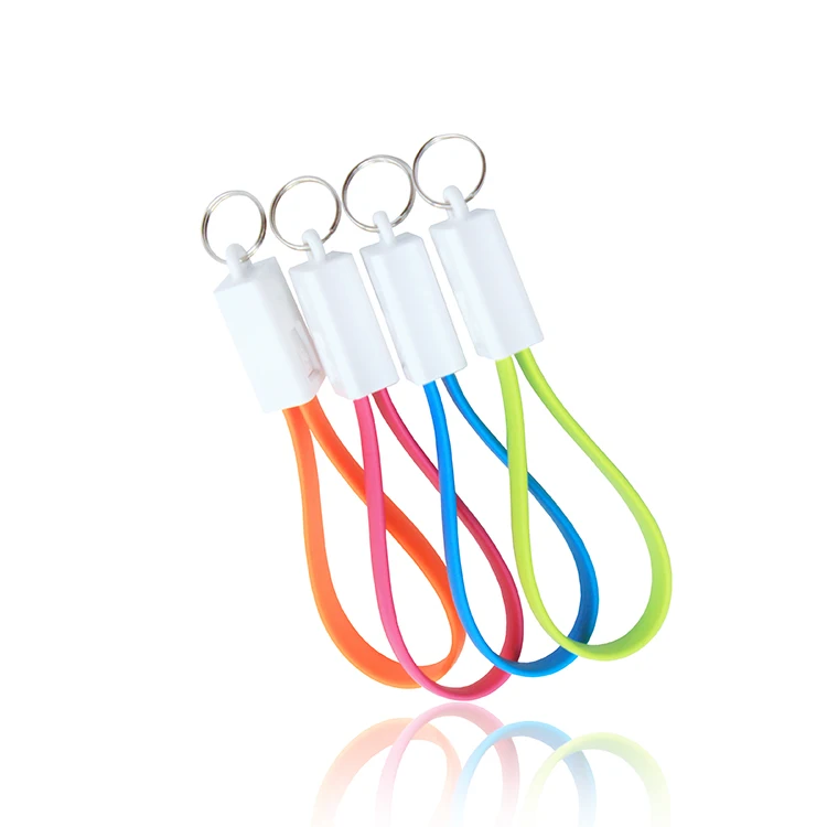 Factory cheap price 8 pin USB Cable for iPhone 7 6 6s Plus 8 Mini Keychain Micro USB Cable for Samsung charger - ANKUX.COM