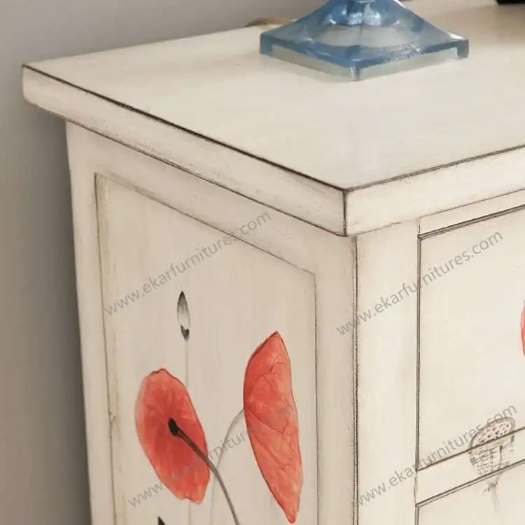 Credenza オーク ホワイト サイド ボード ヴィンテージキャビネット仕入れ・メーカー・工場