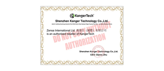 KangerTech Authorization_2