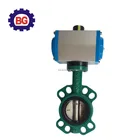 Good Price Wafe Pneumatic Butterfly Valve For Oil/Gas/Water