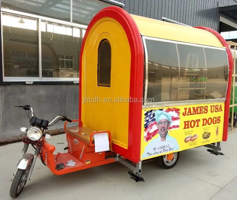 hot dog cart with flat top grill