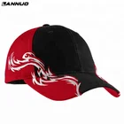 Mens colorblock racing flames embroidery baseball cap sports cap hat