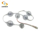 3d led ball DC5V programmable RGB led pixel ball string dmx control led string light ball