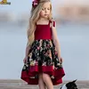High quality cotton kids baby girl summer dress princess baby flower girl dress