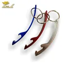 Different Colors Souvenir Keychain Bottle Opener Metal