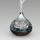 JX-16 Home Humidifier 3D Glass Aroma Diffuser With Smart Wifi Amazon Alexa