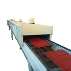 sales hot color stone coated steel roof forming machine sand blast production line