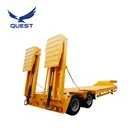 Heavy Duty Lowbed Hydraulic Modular Trailer Truck For Special Or Large Equipment