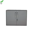 Modern 2 door metallic office storage cupboard cabinet with shelves