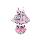 Wholesale children's boutique clothing kids clothing 2 pieces baby clothes set stylish clothes for girls