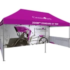 Custom Outdoor China 10X20 Canopy Promotion Advertising Retractable Commercial Display Tent Aluminum Gazebo Tent 3x6