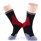 Top Quality Professional Nylon Men Long Basketball Socks Logo