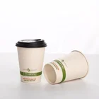 Paper Cup Biodegradable Disposable Sugarcane Bagasse Coffee Cups