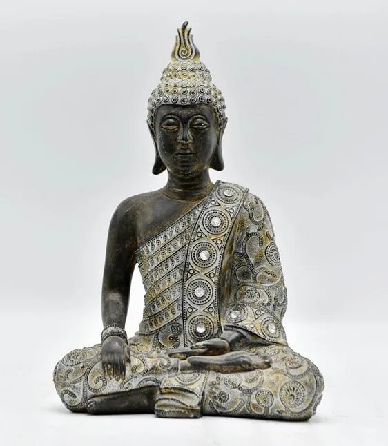 handmade polyresin india buddha statue