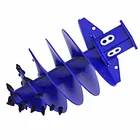 Double Start Single Flight Rock Conical Drilling Rock Auger For Drilling Rig