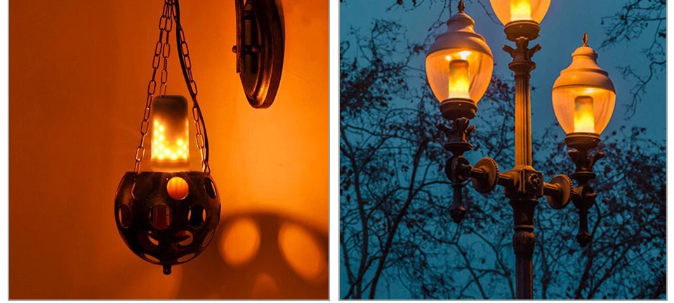 Ampoule LED Flame Lamps E14 E27 E26 B22  vuur lamp (12)