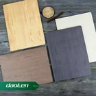 student diary notebook wood soft cover paper B5 with bamboo cover