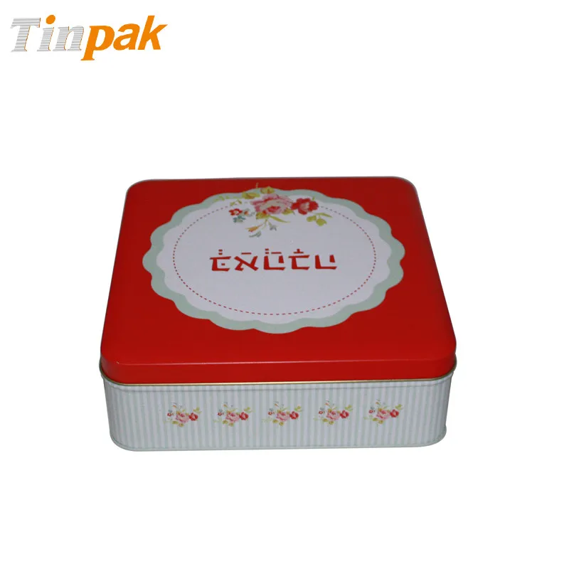 wholesale square metal cookie box - buy metal cookie box,square