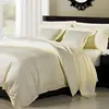 Queen Bamboo 400 Thread Count Bed Sheets , High Thread Count Light Yellow Sheet Set