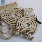 BEST Brand PEEK Plastic Mechanical Parts PEEK Valve Seat