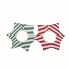 Amazon hot selling print cotton banada baby boy bibs