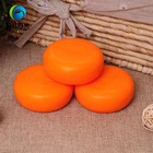 201 Customized China supplier Africa african round papaya soap wholesale