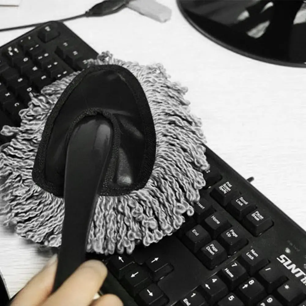 Free Shipping 1pc High Quality Multi-functional Car Duster Cleaning Dirt Dust Clean Brush Dusting Tool Mop Wholesale Hot Search