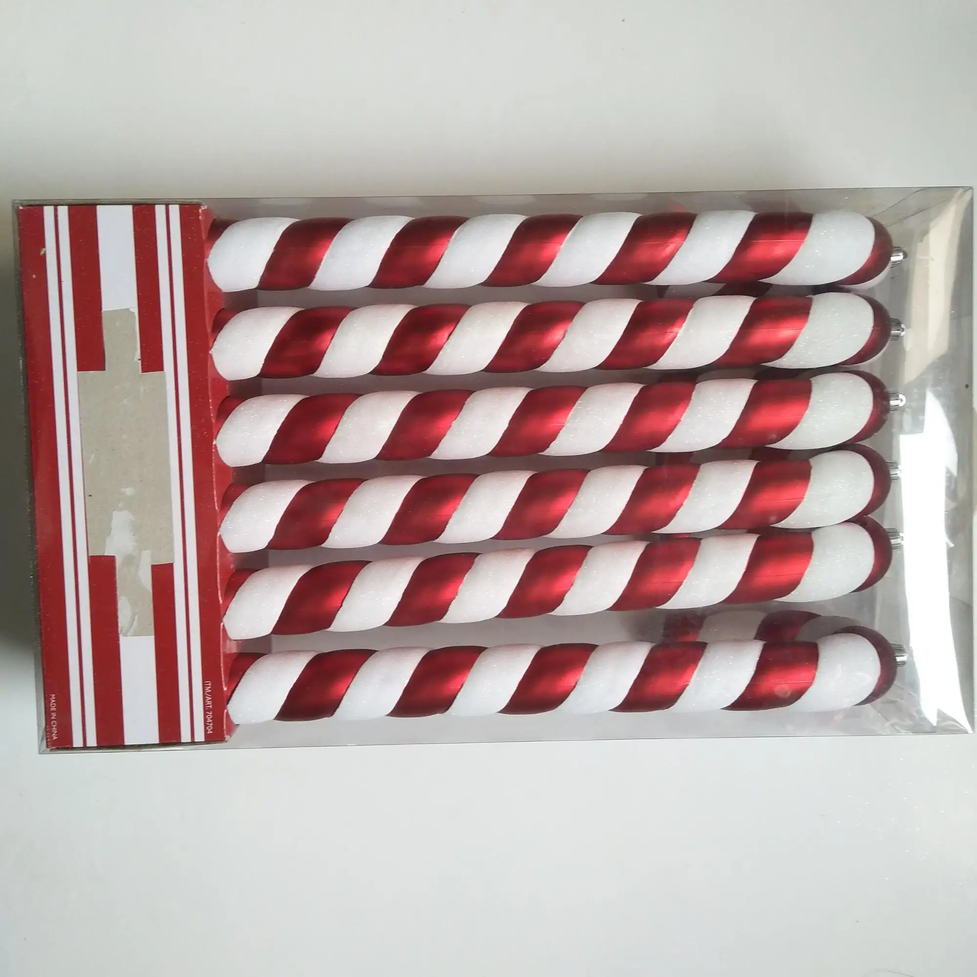 Plastic Candy Cane For Large Outdoor Wholesale Christmas Decorations