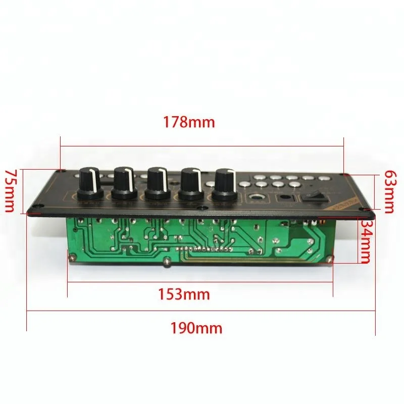 Handle speaker adjustment plate Audio Amplifier Board Recorder Board Usb Module Pull rod speaker - ANKUX.COM