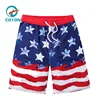 long flag sublimated funny fabric 4 way stretch design your own surf blank custom mens board shorts
