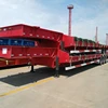 CIMC brand new 3 axles low bed trailer 30-80 ton semi trailer in Algeria