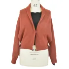 EF9060 High End Lady's Apparel Yak Wool Blend Warm Jacket Custom Knitted Cardigan Sweater Woman