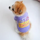 Trussu Spring Autumn Cotton Short Sleeve Pet Clothes Dog Tshirt
