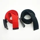 logo imprint men and women's webbing fabric waist belt