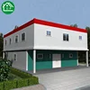 low price for flat pack prefab house modules construction luxury steel frame one or two floor 5 bedrooms villa supplier in China